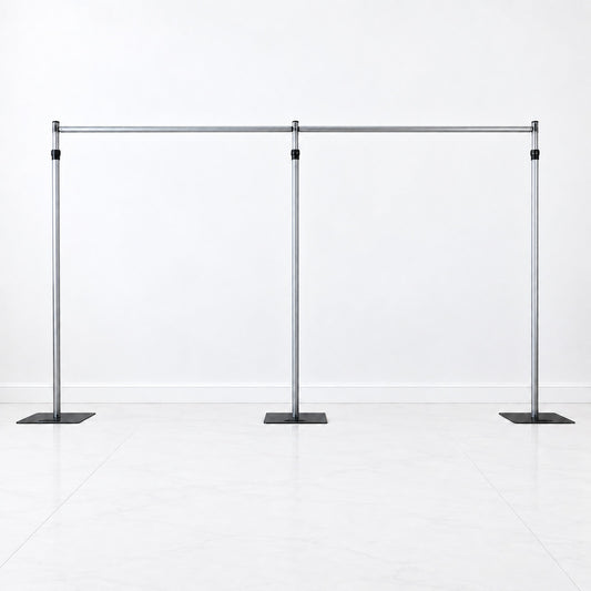 12–50ft Heavy-Duty Adjustable Backdrop Stand