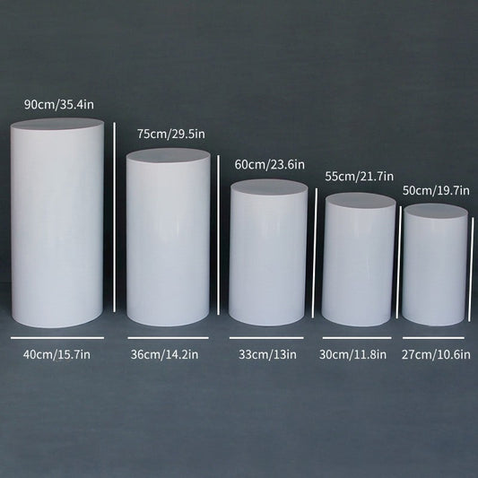 5 PCs Set Metal Stable Durable Cylinder Size