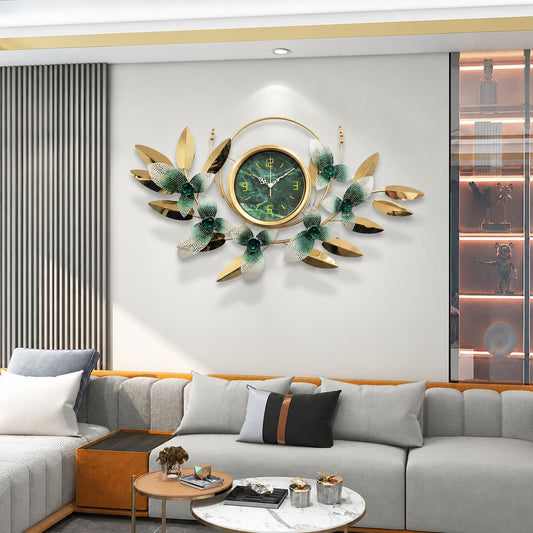 Modern Creative Stainless Steel Wall Clock