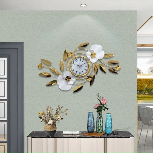 Modern Creative Stainless Steel Wall Clock