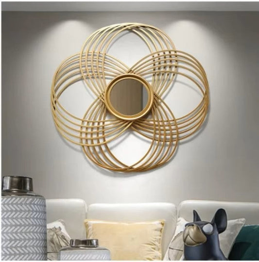 Handmade Creative Geometric Wall Mirror
