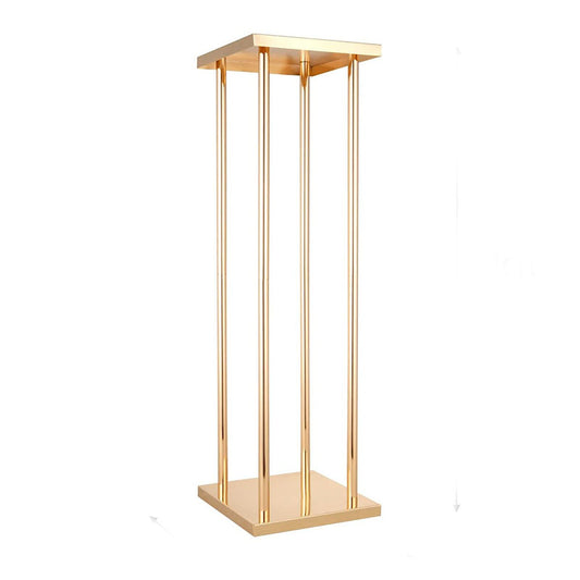 Heavy Duty Electroplated Gold Wedding Flower Stands