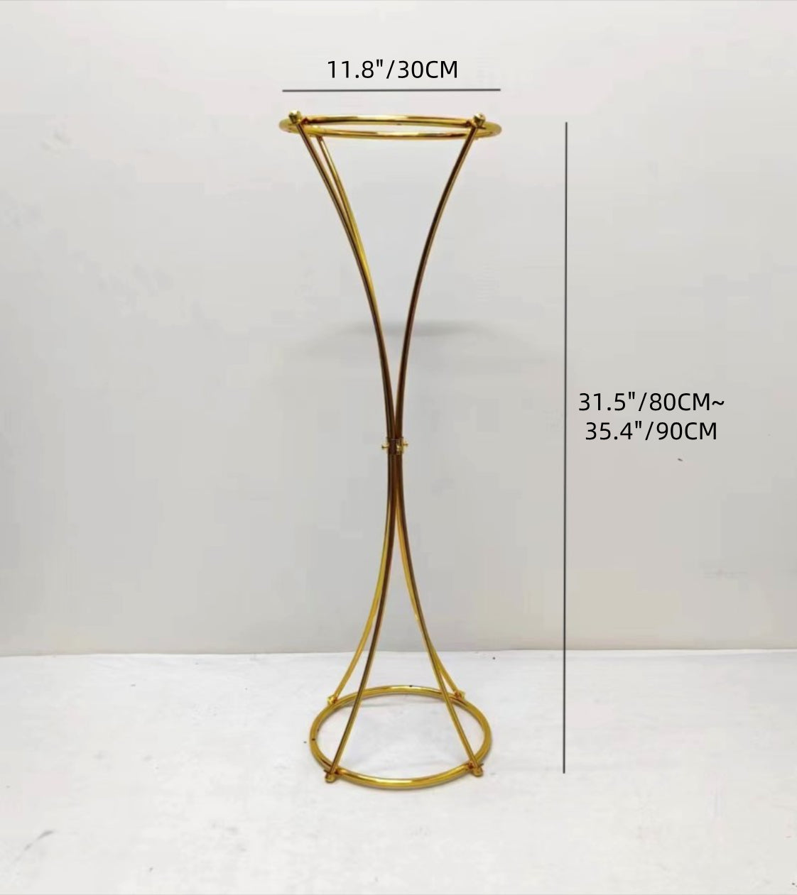 Slim Waist Table Floral Stand