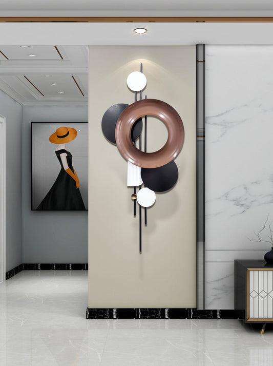 Geometric Metal Wall Art Contemporary Home Decor