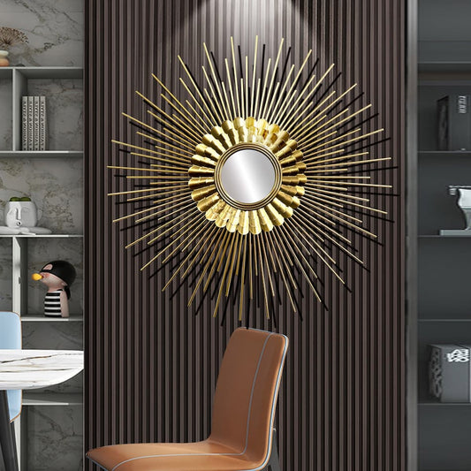 Handmade Sunflower Wall Mirror