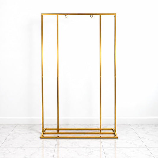 Gold Wedding Welcome Sign Stand