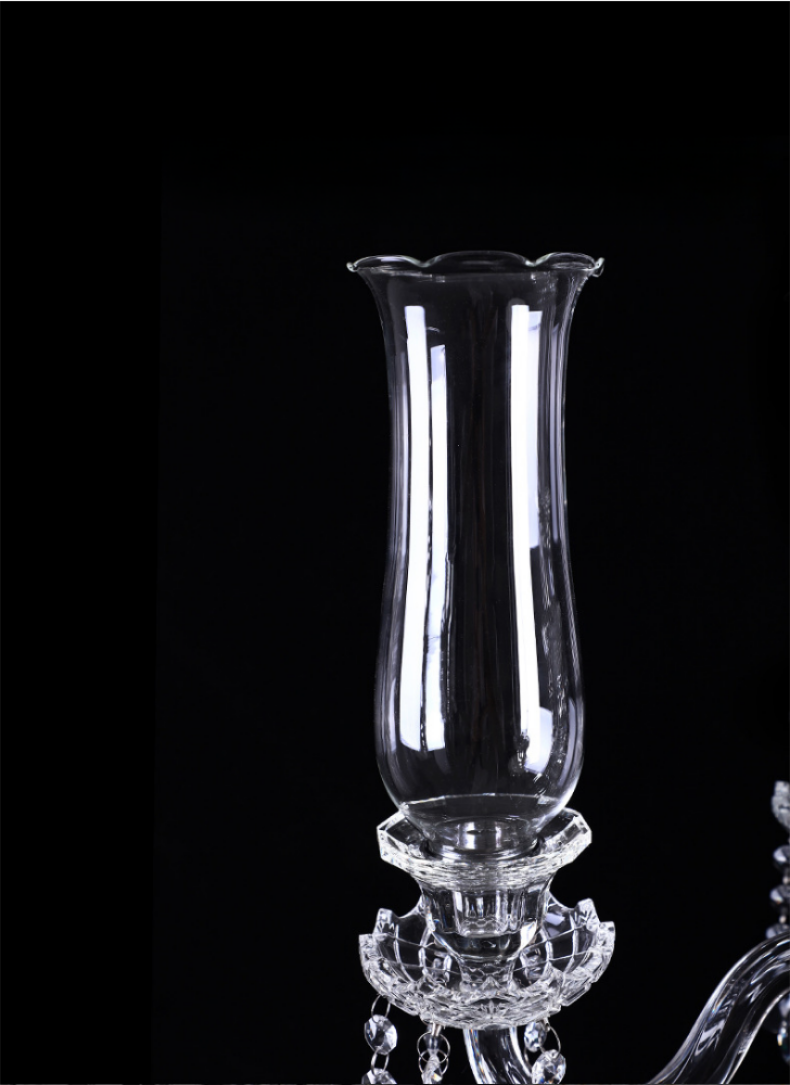 Crystal Glass Candelabra Shades