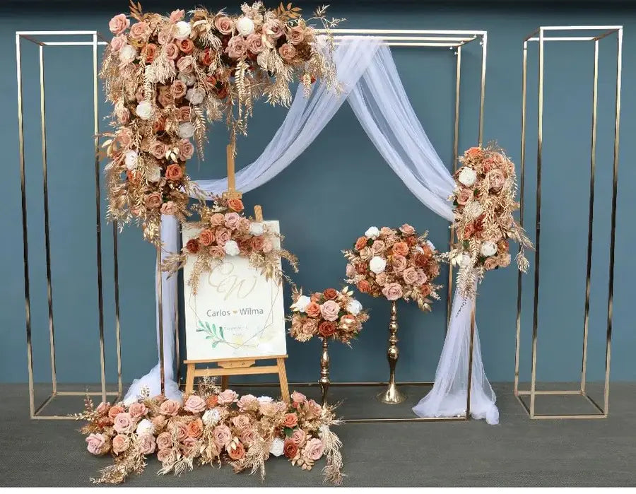 80" Tall Square Floral Backdrop Stand