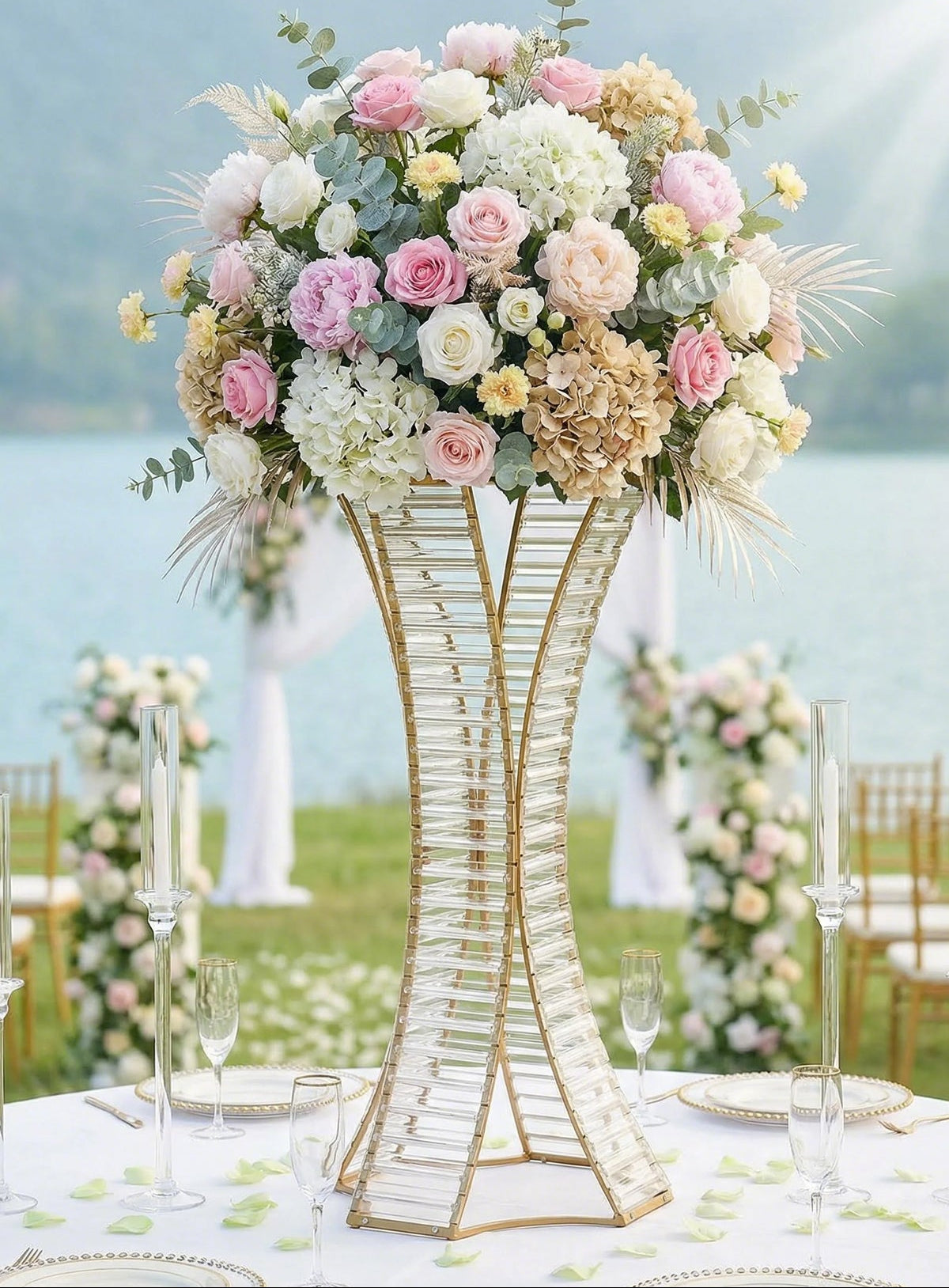 Slim Waist Party Flower Stand