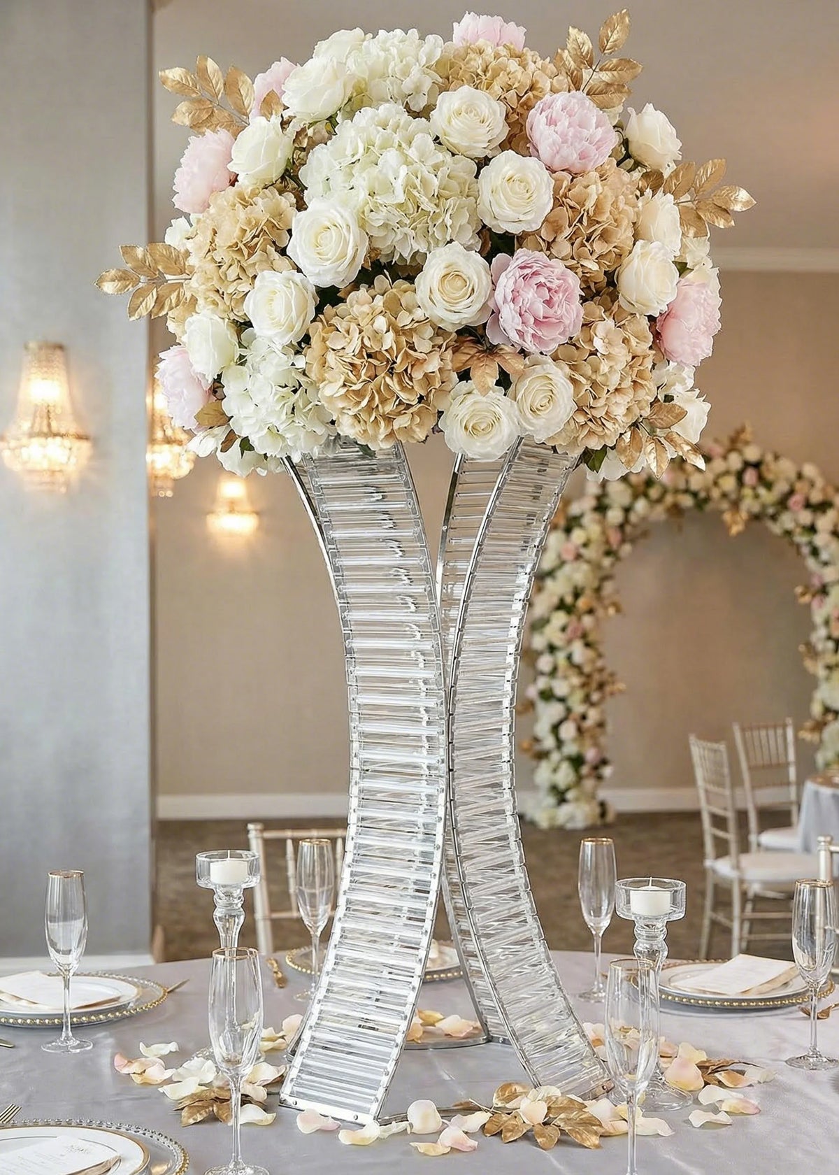 Slim Waist Party Flower Stand