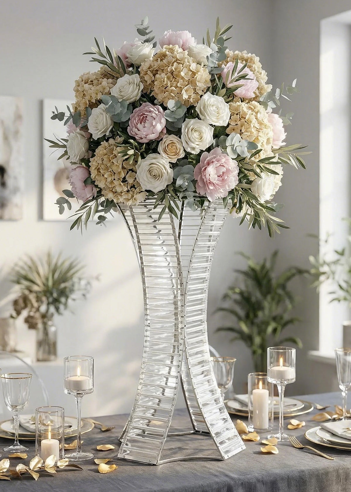 Slim Waist Party Flower Stand