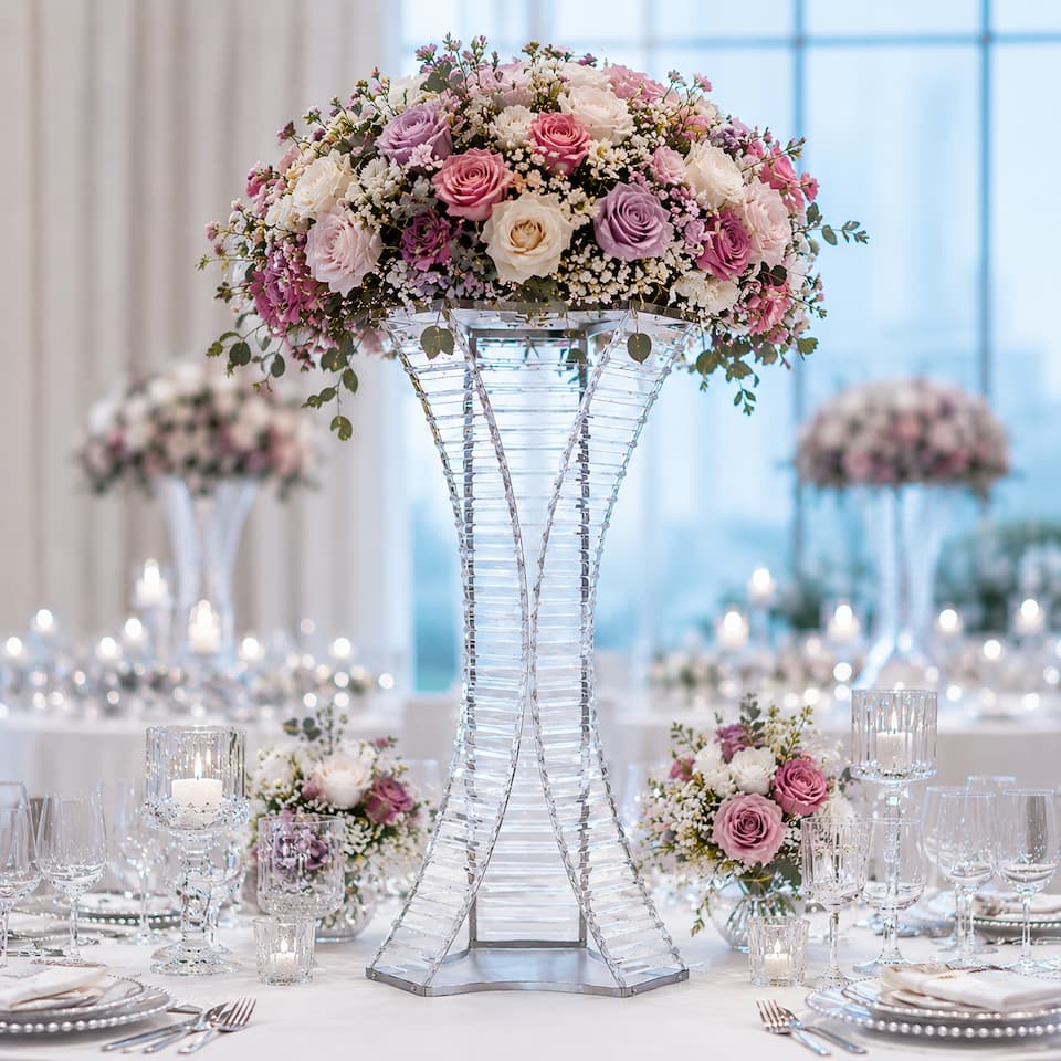 32“ Slim Waist Party Flower Stand