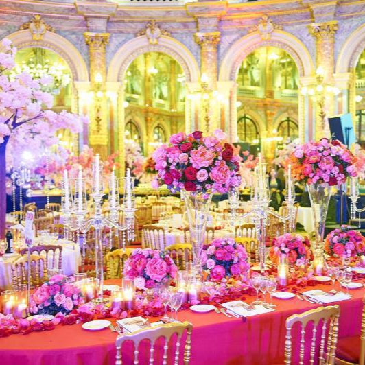 Crystal Glass Candelabras Party Candle Holders