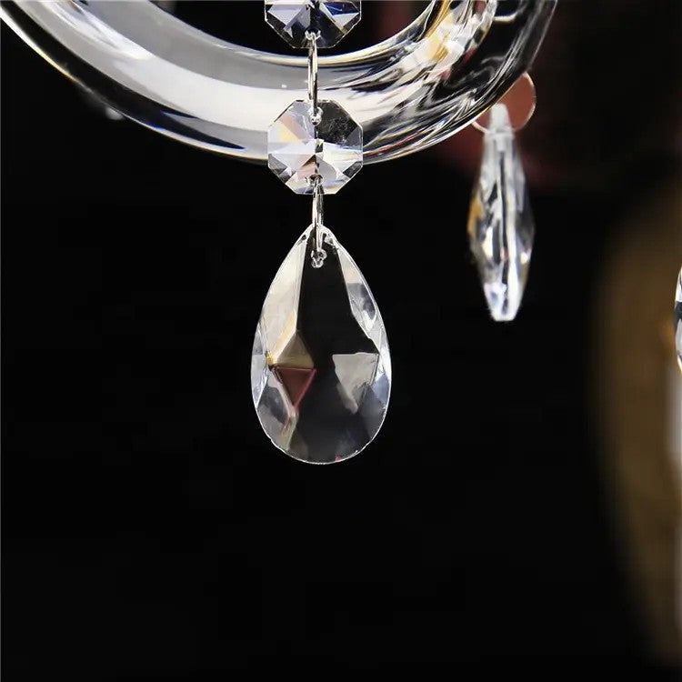 Crystal glass Party Candle Holders