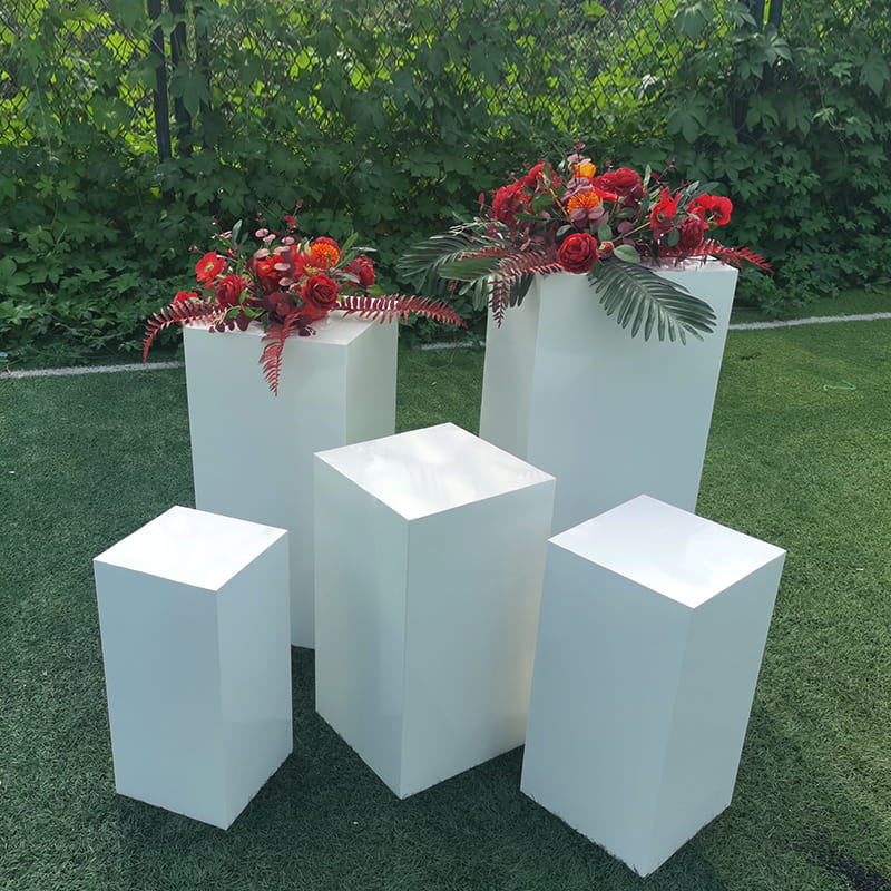 5PC Metal Pedestal Stands for Dessert Table Display
