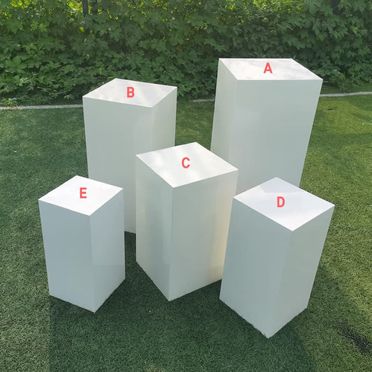 5 PCs-Set Metal Square Stand