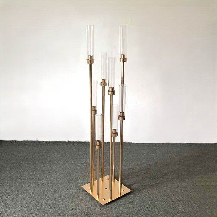 Gold Metal Candelabra