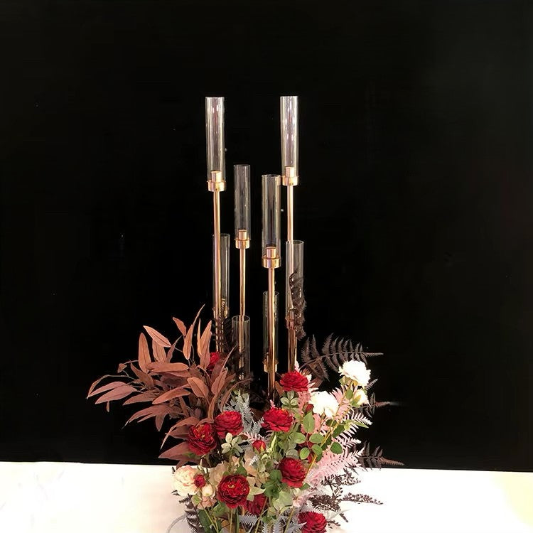 Gold Metal Candelabra