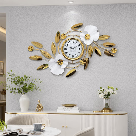 Modern Creative Stainless Steel Wall Clock