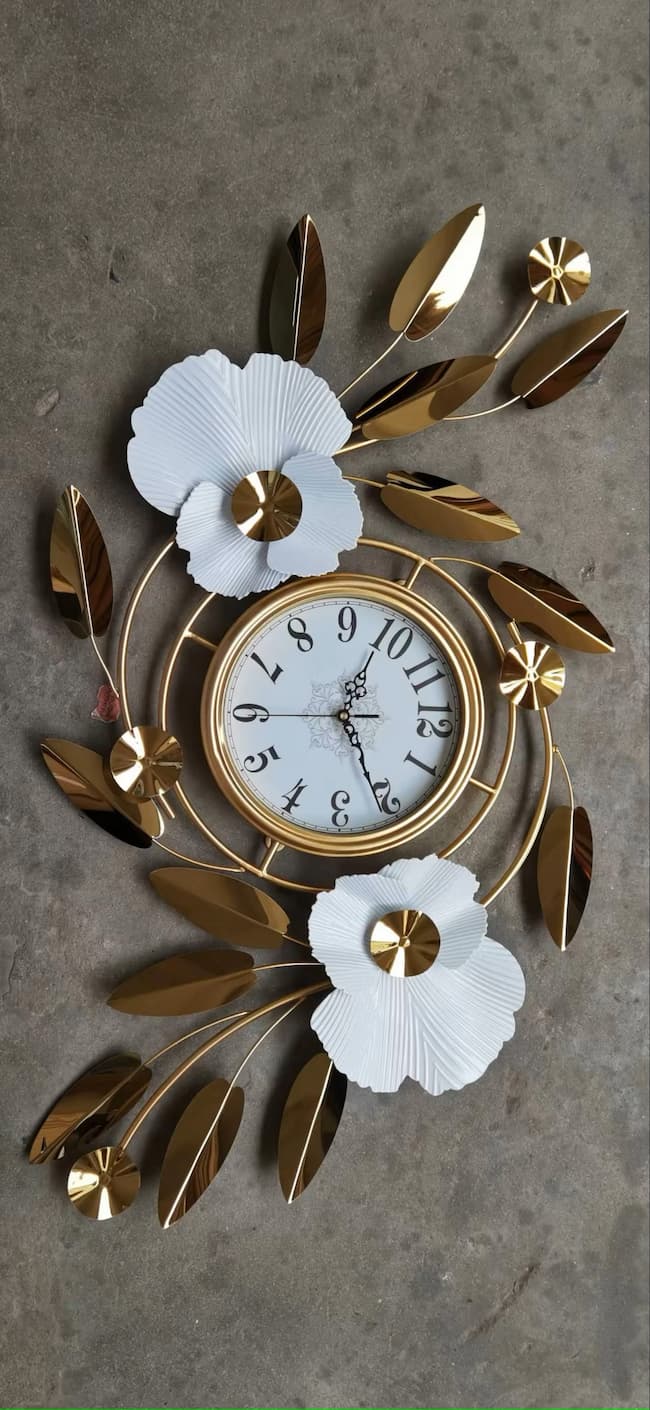 Modern Creative Stainless Steel Wall Clock