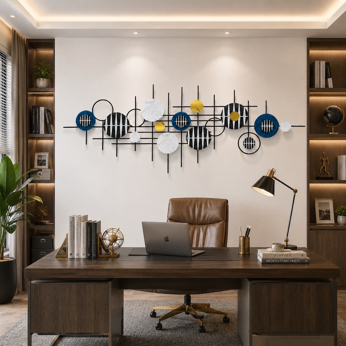 Abstract Modern Geometric 3D Wall Accent Home Decor