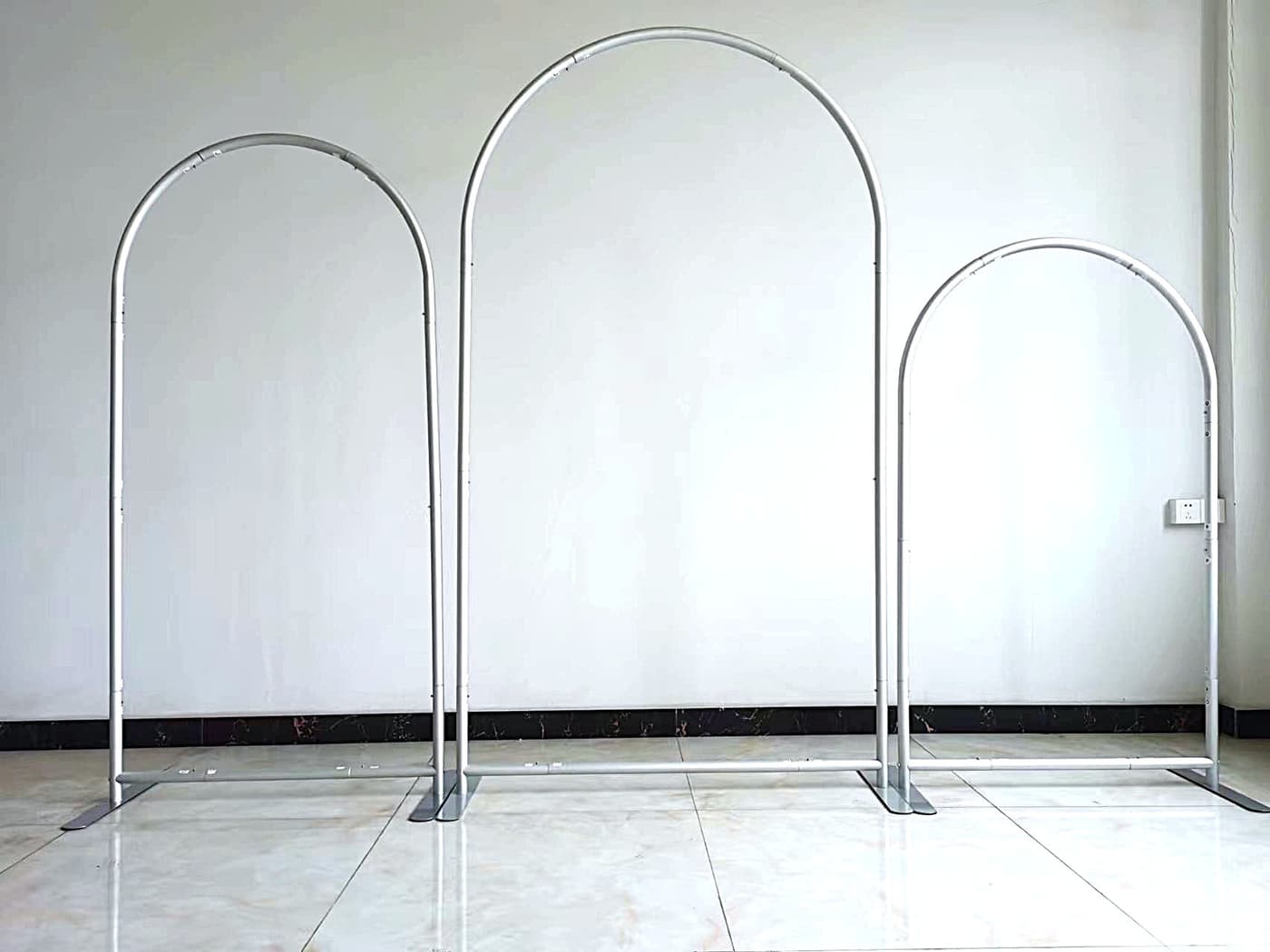 3Pcs Aluminum Alloy Backdrop Stand