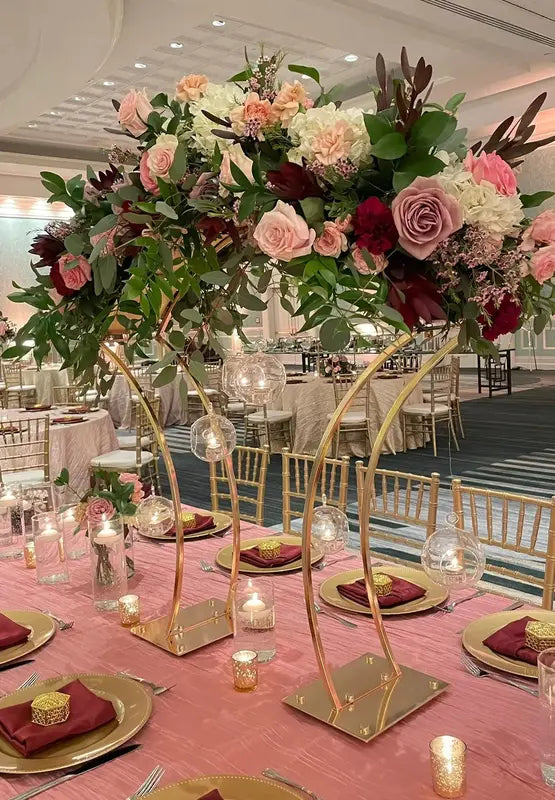 Arch Table Floral Stand