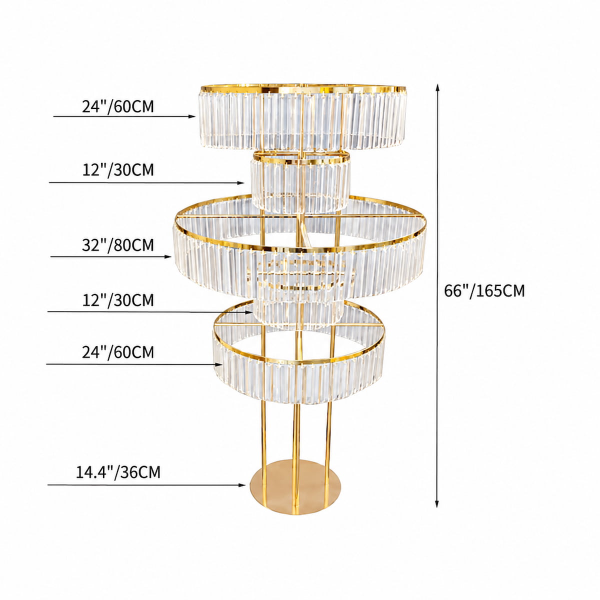 5 Tiers Flower Stand Centerpiece