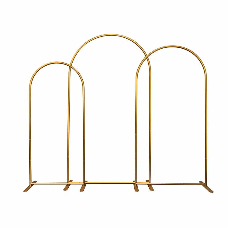 Gold Aluminum Alloy Party Backdrop Stand