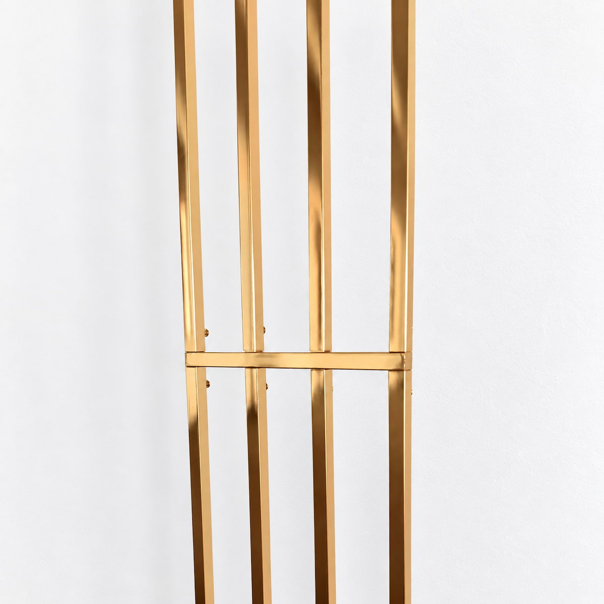 Gold Geometric Wedding Arch Backdrop Stand