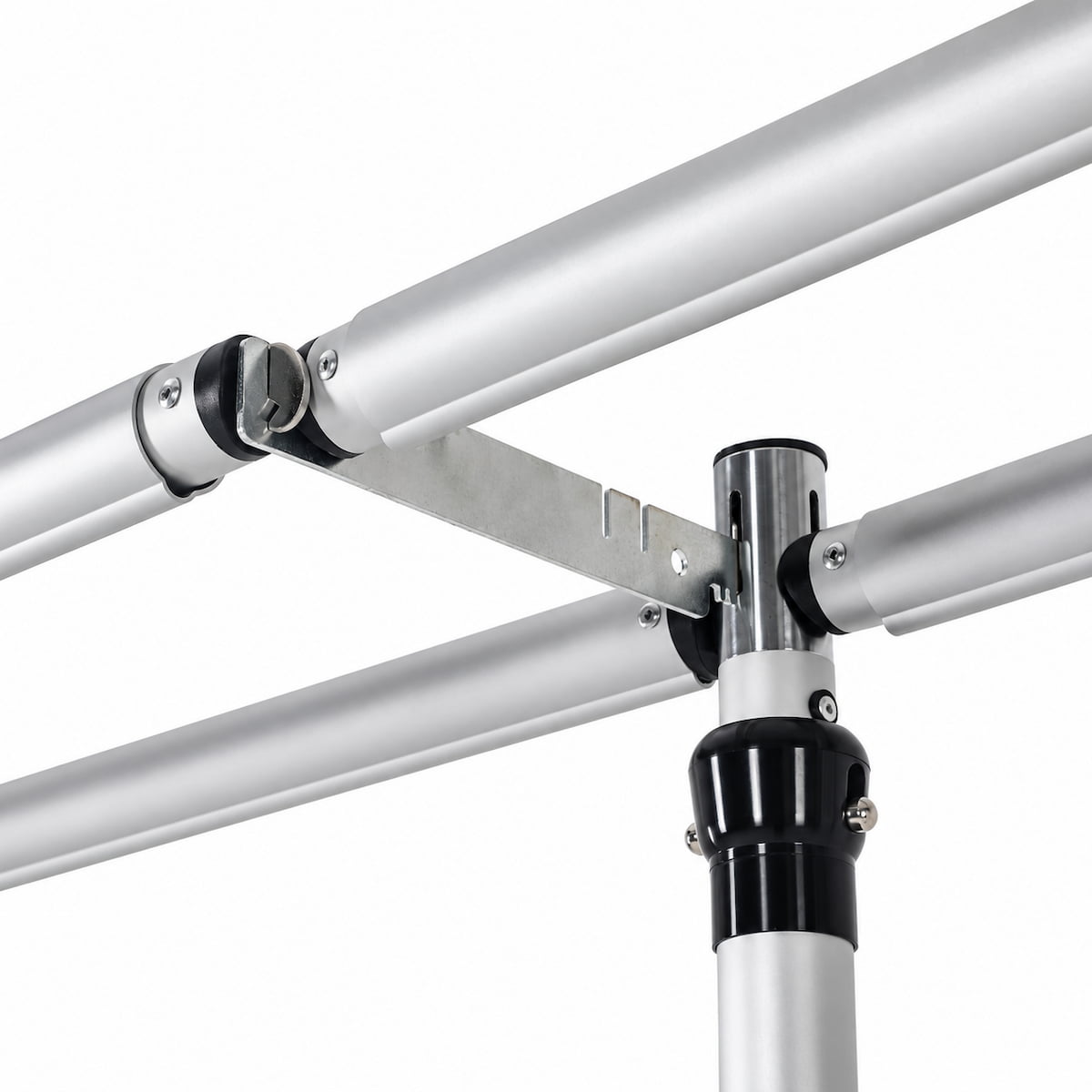2–3 Section Adjustable Dual Crossbar Backdrop Stand 
