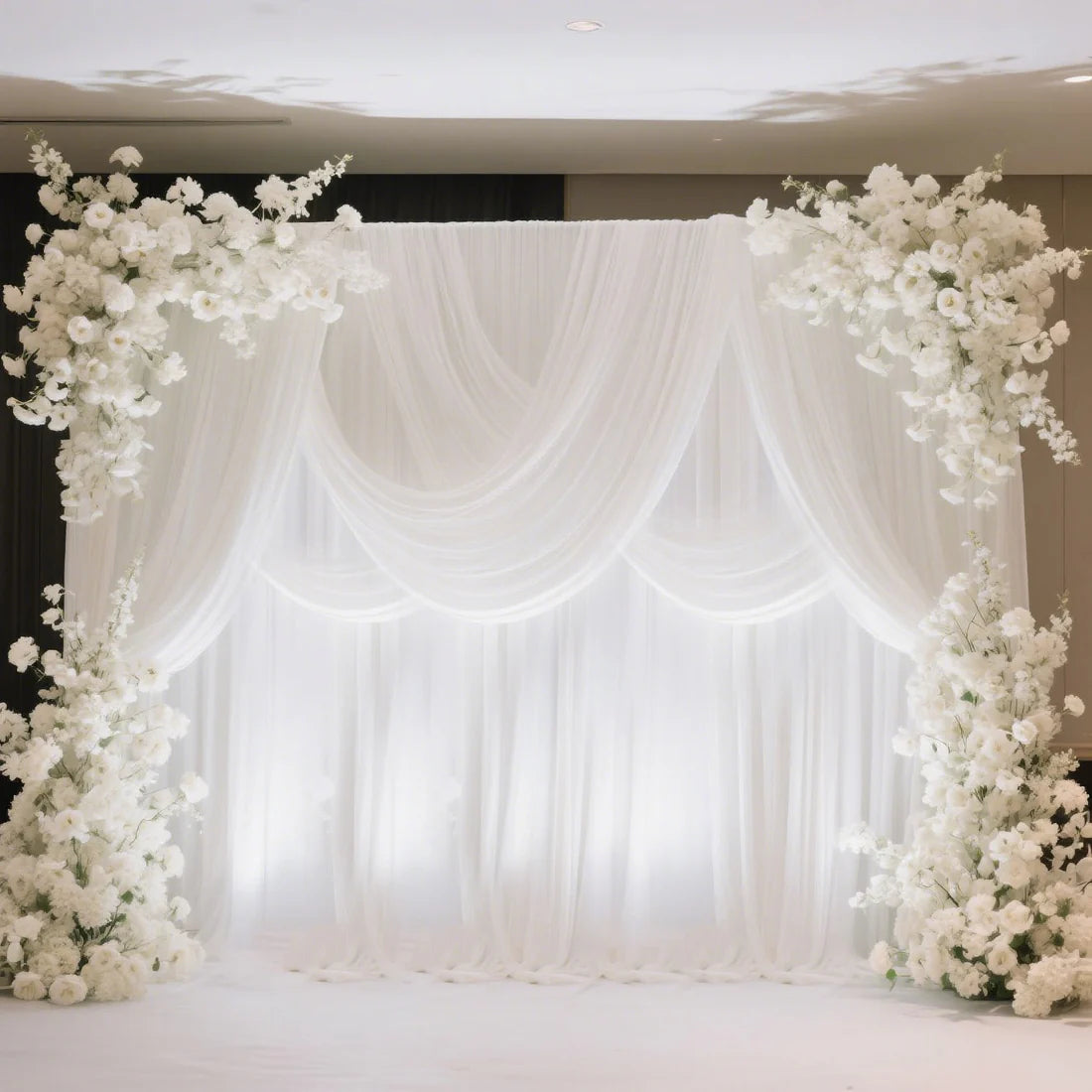 10FT Adjustable Dual Crossbar Backdrop Stand
