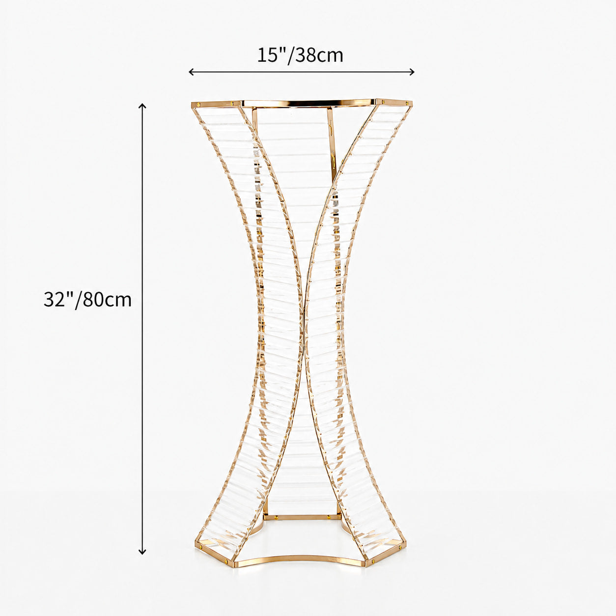 32“ Slim Waist Party Flower Stand