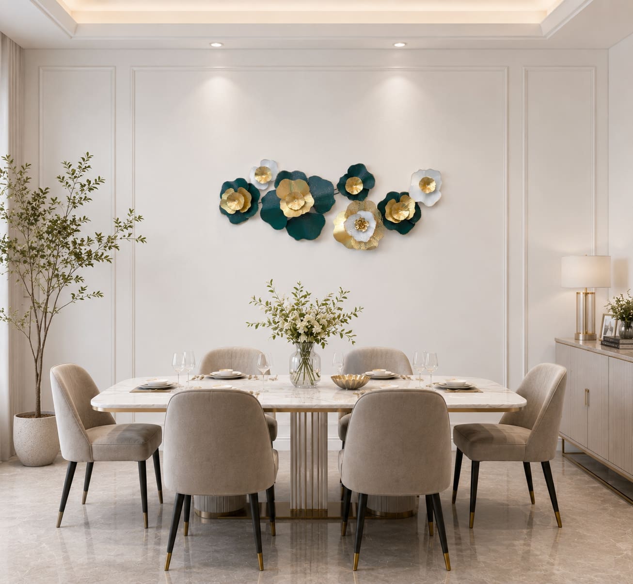 Contemporary Metal Wall Art 