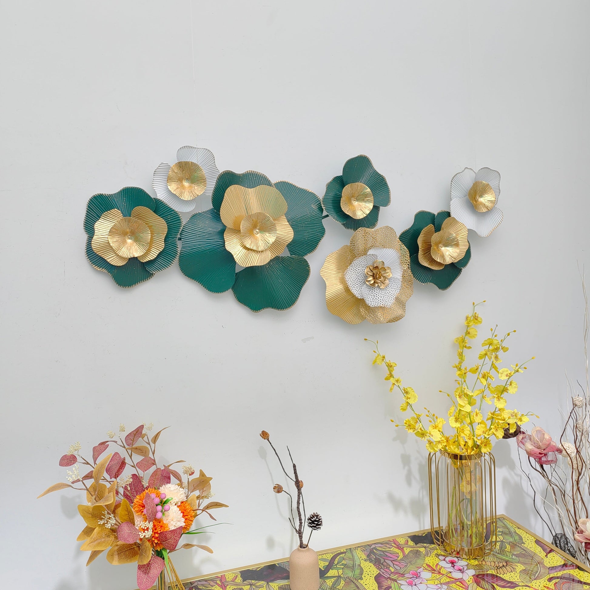 contemporary metal wall art