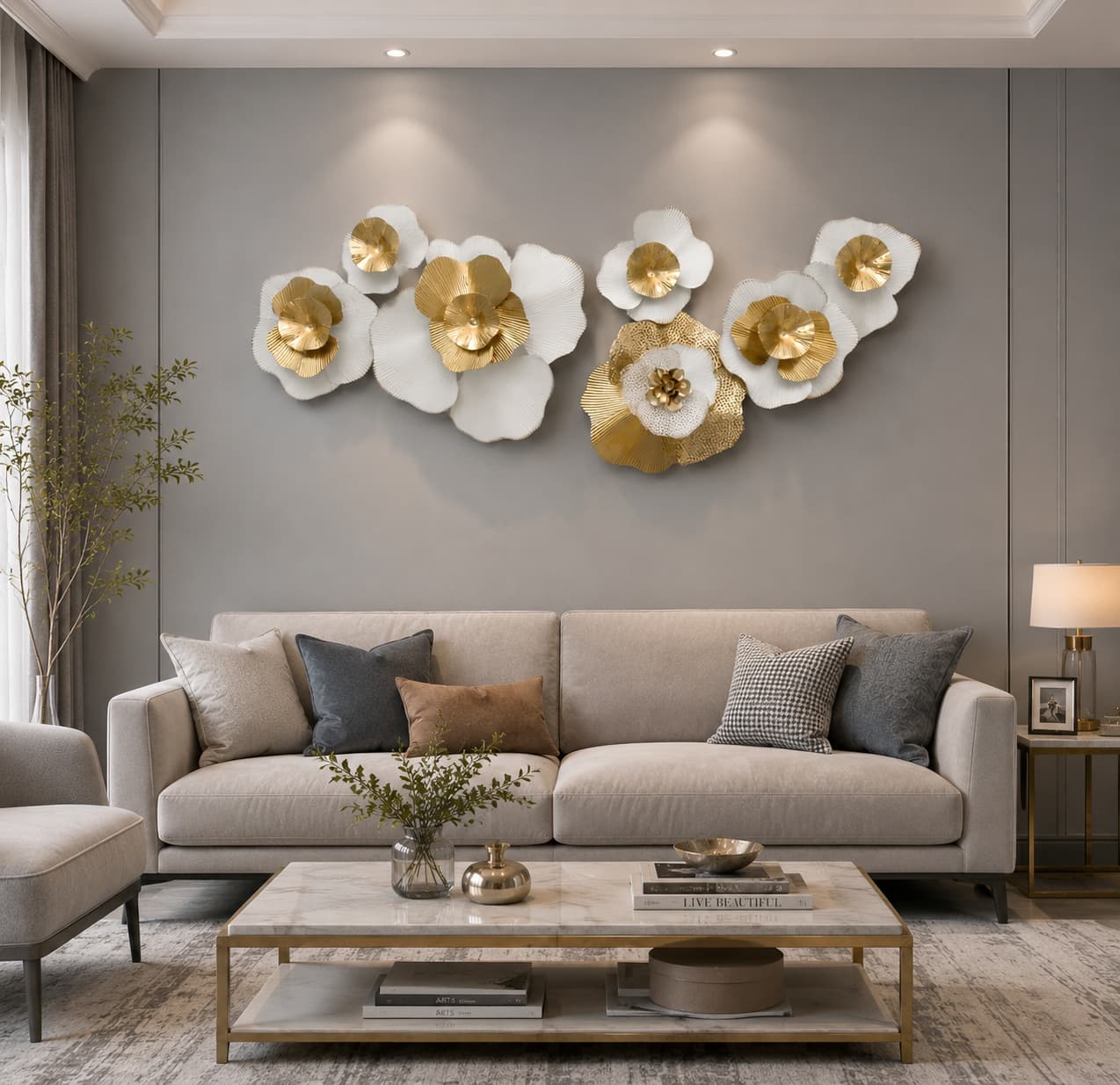 Contemporary Metal Wall Art 
