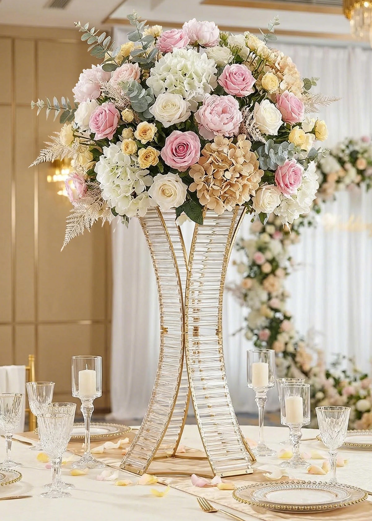 Slim Waist Party Flower Stand