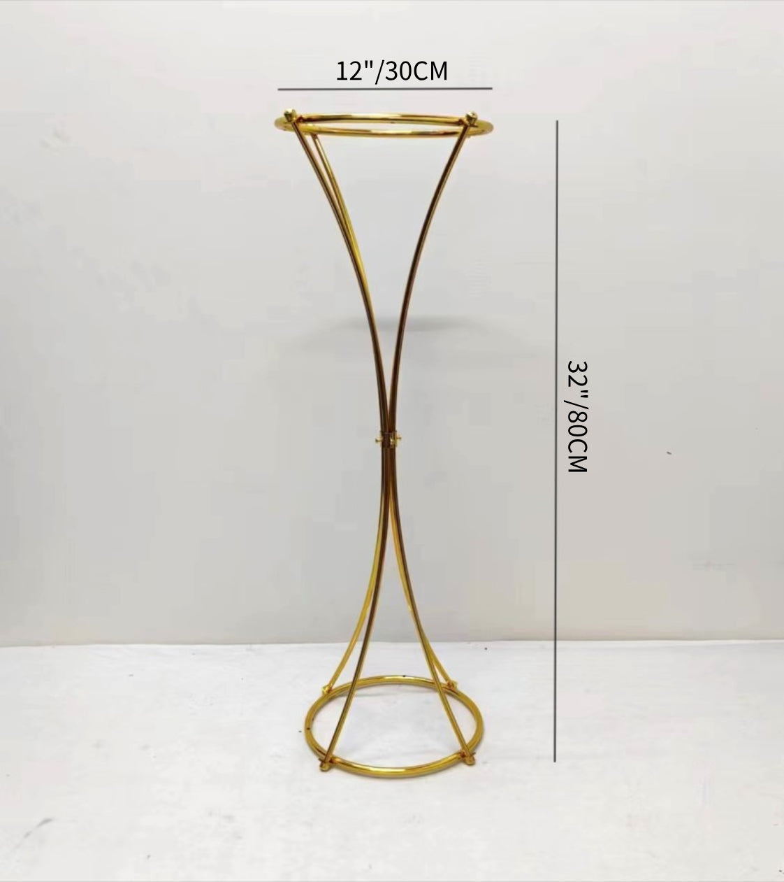 Slim Waist Table Floral Stand