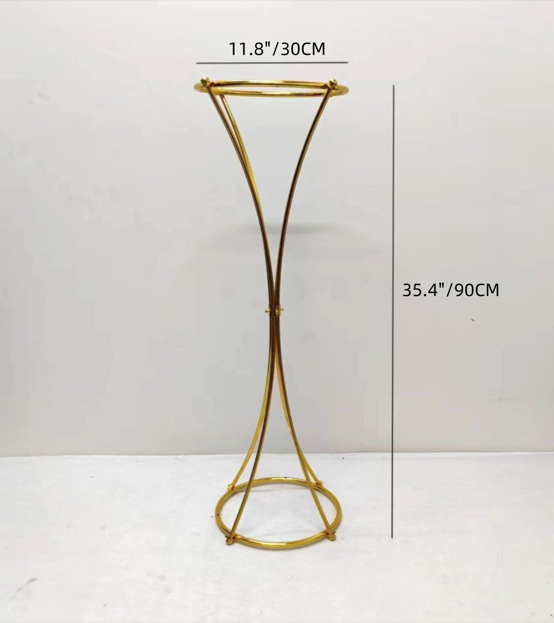 Slim Waist Table Floral Stand