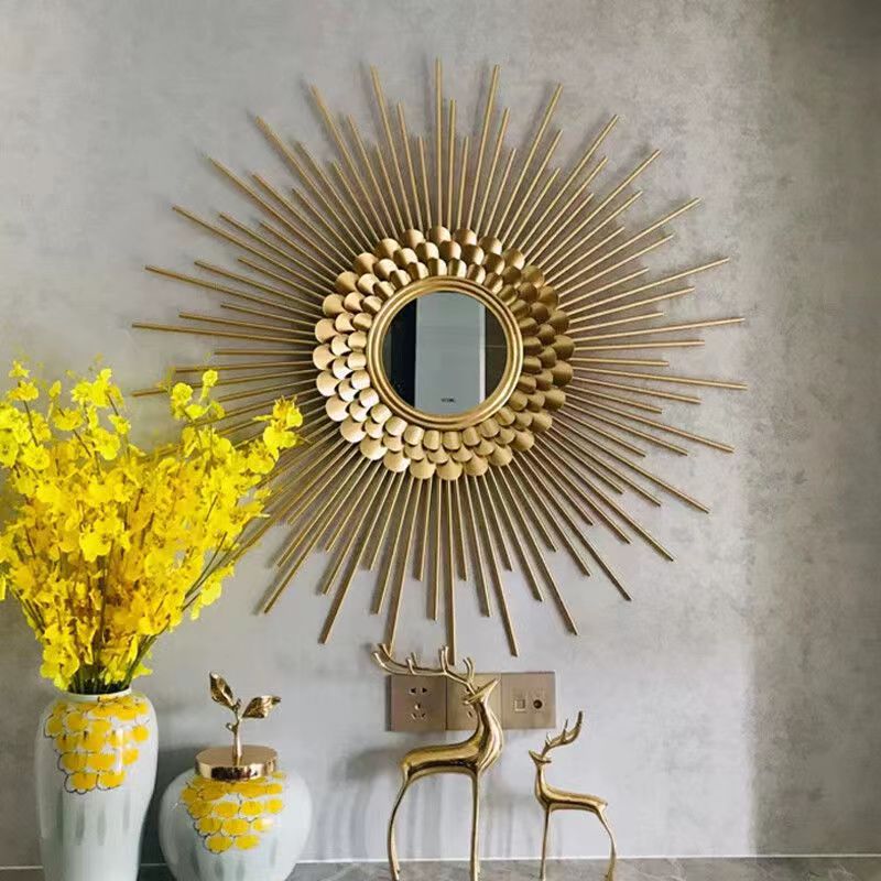 Handmade Sunflower Wall Mirror