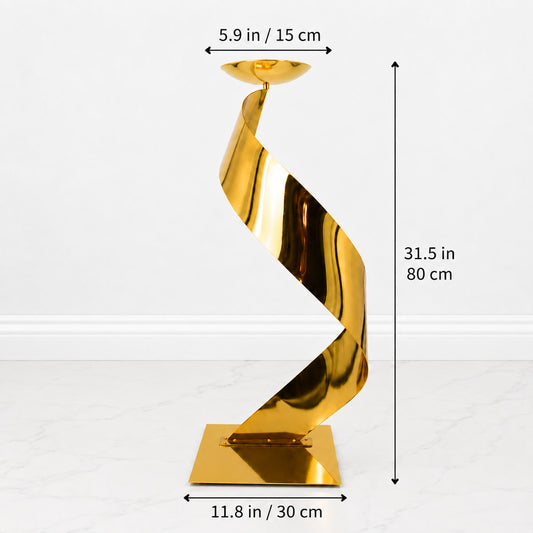 Spiral Floral Stand Table Centerpieces
