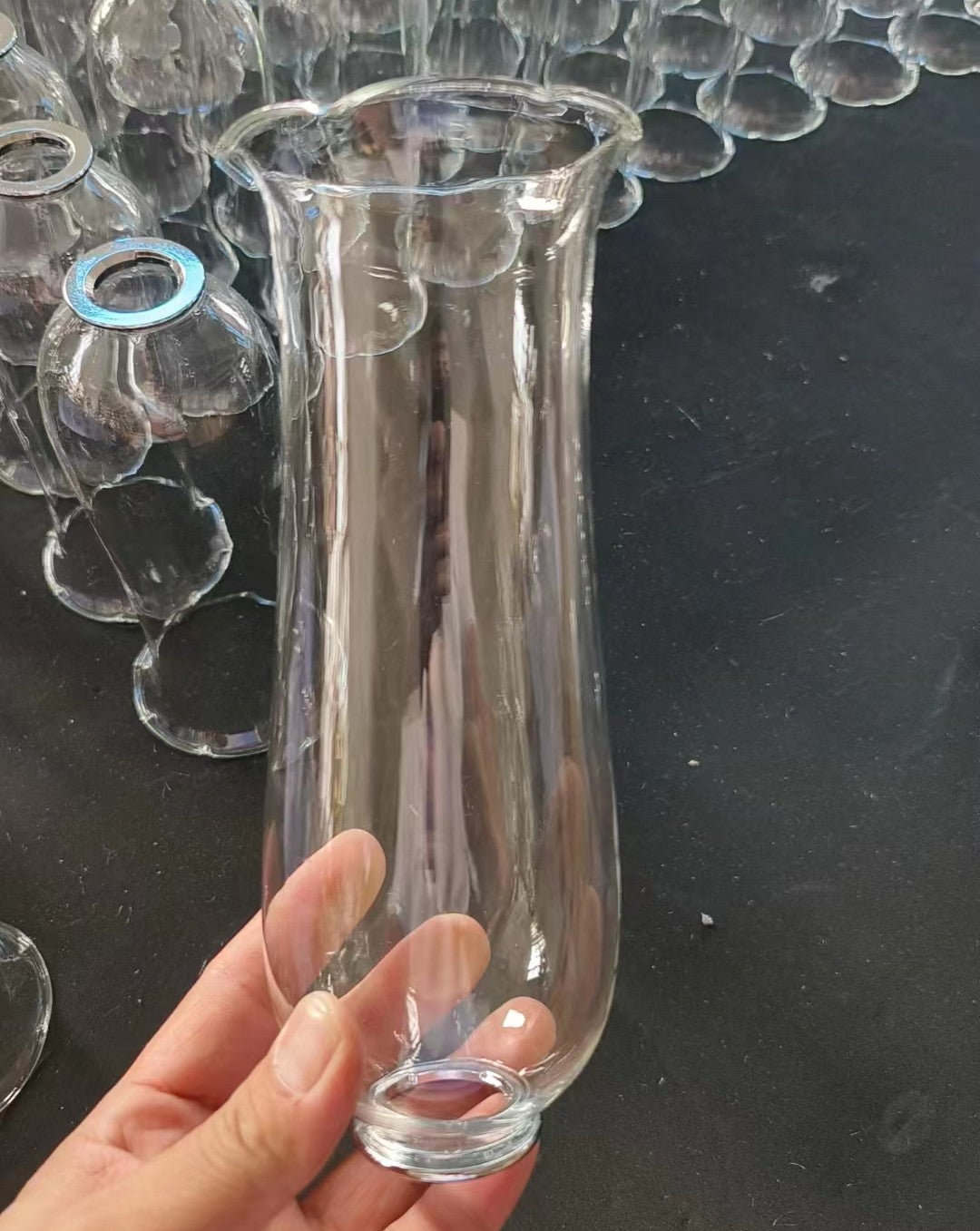 Crystal Glass Candelabra Shades