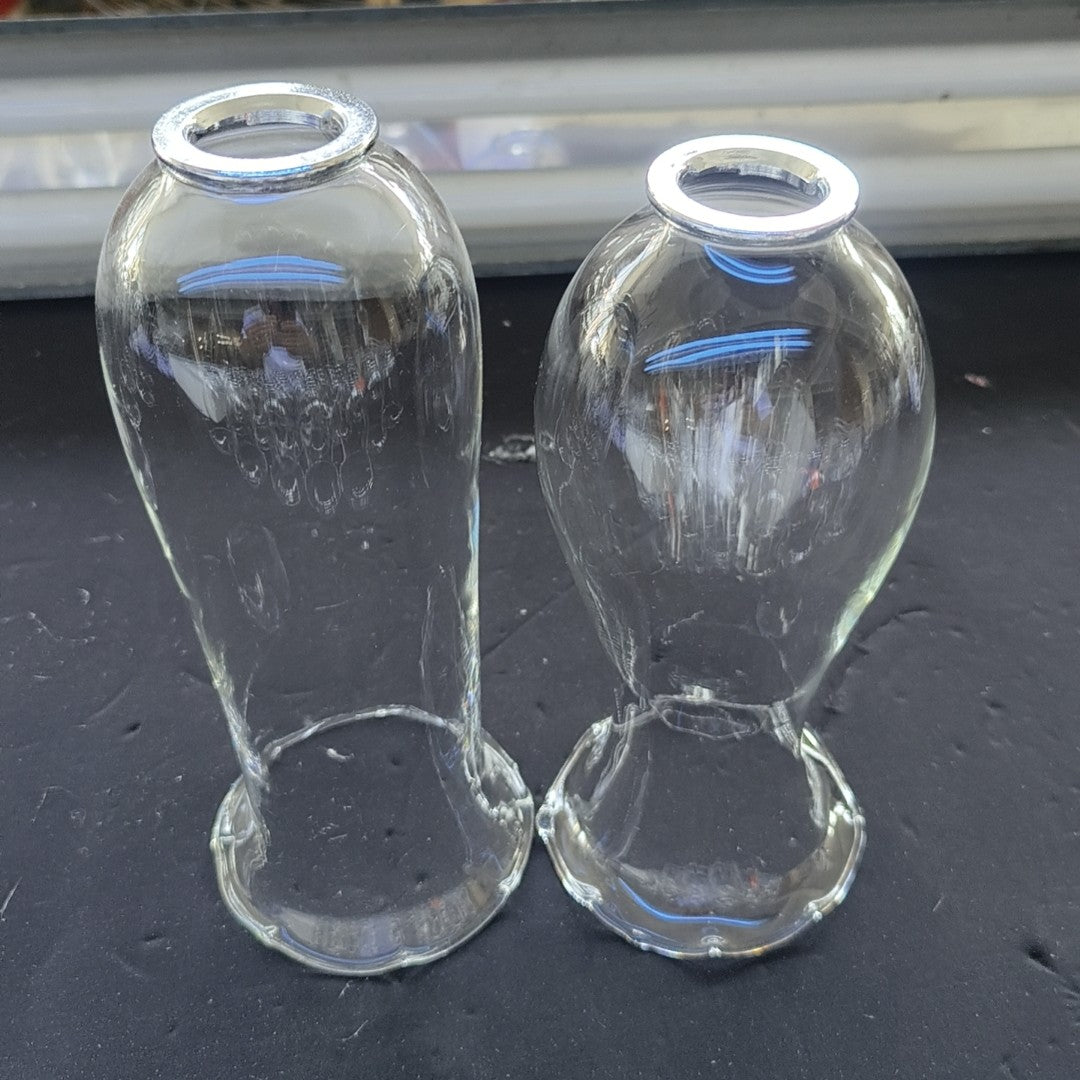 Crystal Glass Candelabra Shades