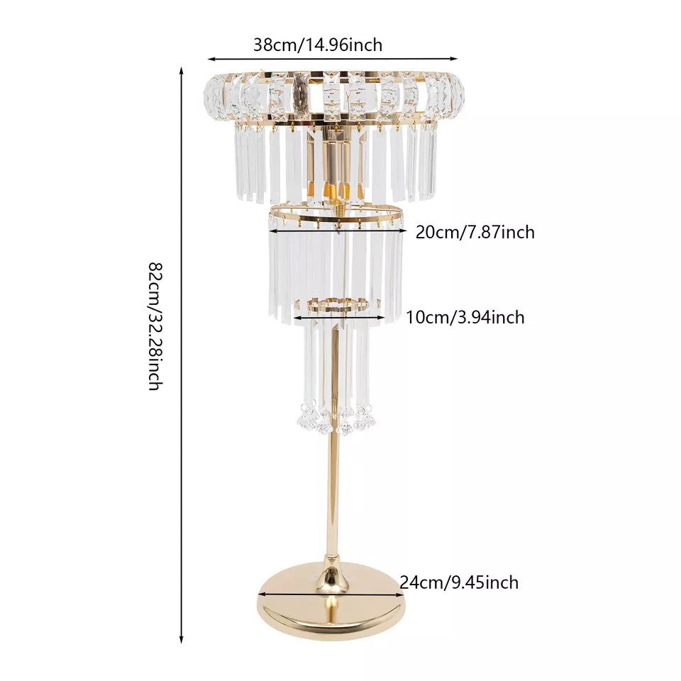 3-Tier Round Flower Stand  Size