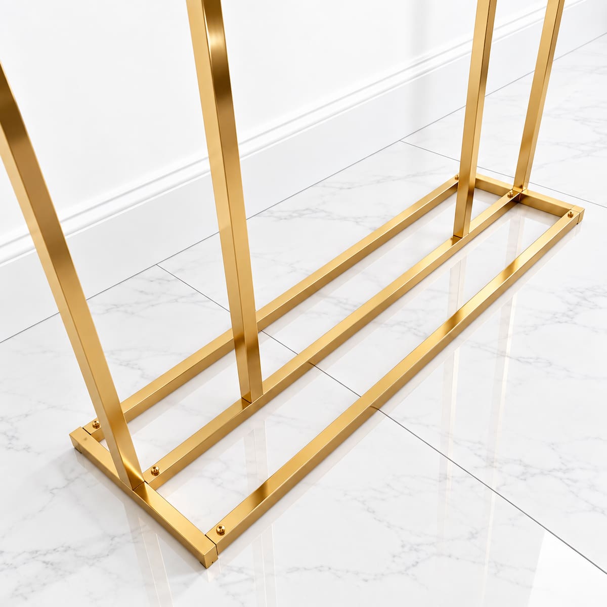 Gold Wedding Welcome Sign Stand