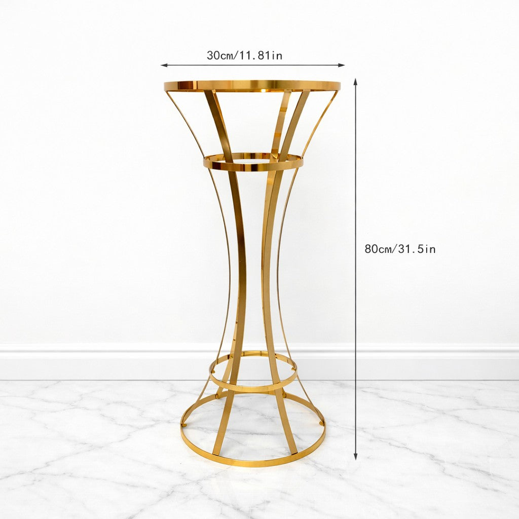 Size of Slim Waist Table Floral Stand