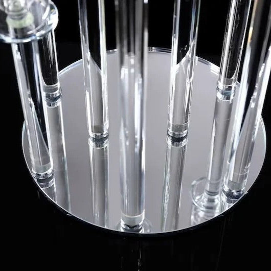 Crystal Glass Candelabra