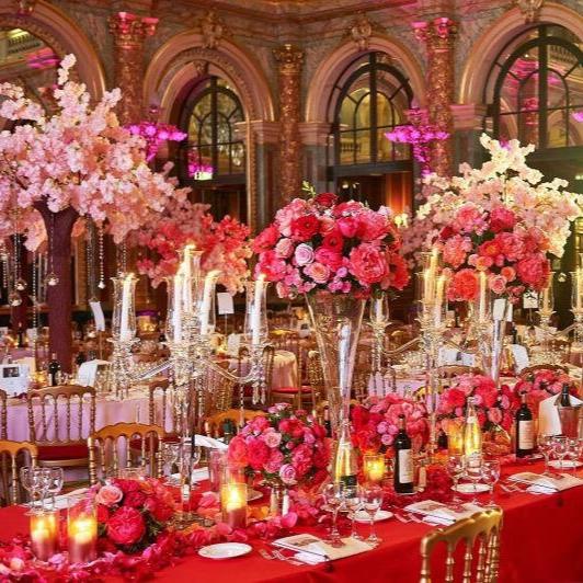 Crystal Glass Candelabra