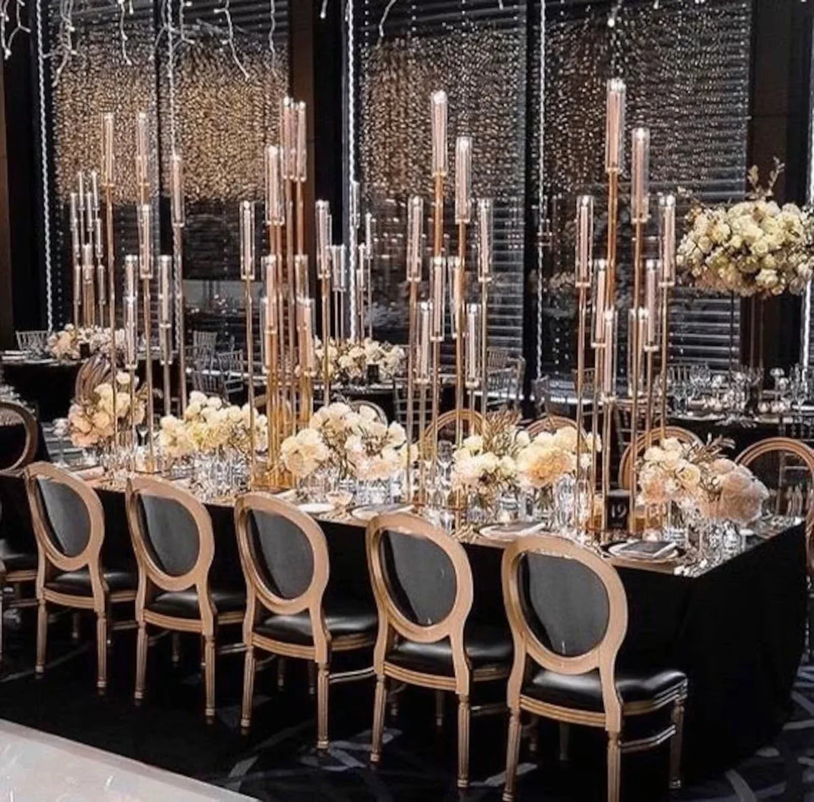 Gold Metal Candelabra