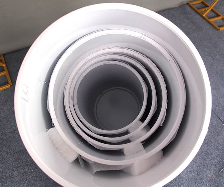 5 PCs Set Metal Stable Durable Cylinder